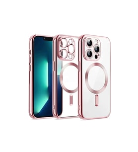 Apple İphone 15 Kılıf Kross Magneticsafe Kapak - Pembe