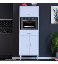 Modilayn OSLO 60x162,4x56 cm, 1 Çekmece, 3 Kapaklı. Ekmeklik / Fırın / Mikrodalga Dolabı.