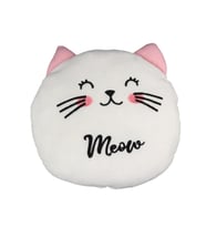 MEOW TASARIM SEVİMLİ KEDİ POLAR YASTIK