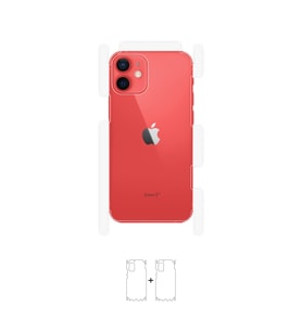Apple iPhone 12 Mini Arka-Yan Koruyucu Poliüretan Film Wrapsol