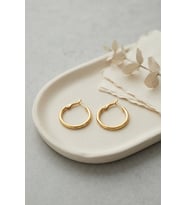 316L Çelik Gold Renk 22 mm Halka Küpe TJ-BKP12005