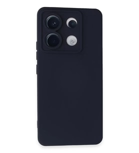 Redmi Note 13 Pro 5G Kılıf Nano içi Kadife Silikon - Lacivert
