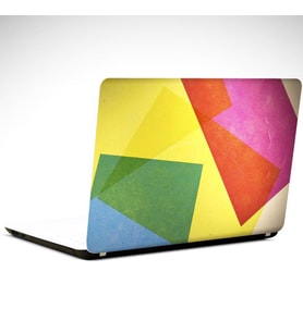 Renkli Desenler Soyut Laptop Sticker 19 inch (40,5X27CM)