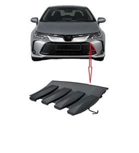 Toyota Corolla Ön Tampon Çeki Demir Kapağı Ön Izgarada 2022-2023-2024 Modeller