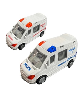 Sürtmeli Polis ve İtfaiye Minibüsleri
