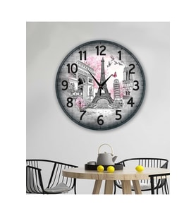 bilge Tasarım retro Duvar Saati 40 x 40 CM (Karışık)