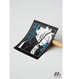 Boruto Anime Poster, Çerçevesiz Yüksek Kalite Duvar Afişi - Anime Severlere Özel Hediye