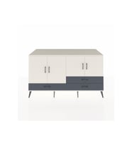 Kronos Konsol 5 Raflı 3 Çekmeceli 4 Kapaklı 176x59x99 Aytaşı-Aytaşı/Antrasit