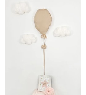 Pamuka Bej Balon Duvar Dekoru