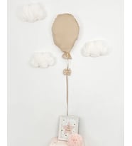 Pamuka Bej Balon Duvar Dekoru