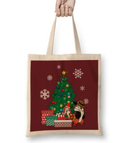 Chip N Dale Around The Christmas Tree Bez Çanta Uzun Saplı