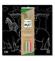 Funny Mat - Black Yeryüzü (Tebeşirli)