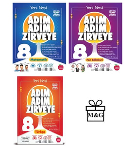 8.Sınıf Adım Adım Matematik Fen Bilimleri Ve Türkçe Konu Anlatımlı