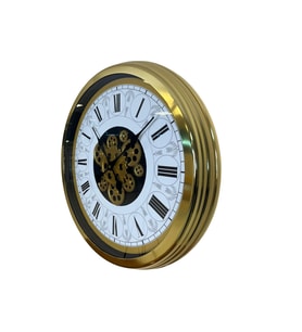 Royal Legacy Gold 60 Cm Çarklı Duvar Saati (Standart)