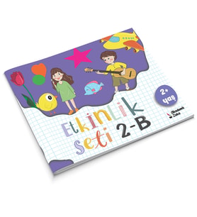 2 Yaş Etkinlik Kitabı 2-B