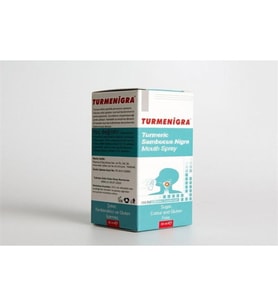 Turmenigra Turmeric Sambucus Nigra Mouth Spray 200 Puf 30 ml