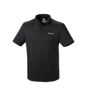 Columbia Am6082 Zero Rules Erkek Polo T-shirt (Siyah)