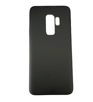 Galaxy S9 Plus ile Uyumlu Cappy Silikon Kılıf Siyah