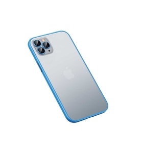 Apple iPhone 13 Pro Max Uyumlu Kılıf Zore Retro Kapak (Mavi)