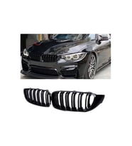 Bm w 4 Serisi F32 M4 Çift Çizgi Böbrek Piano Black Panjur 2014-2019 Arası