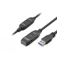 Usb 3.0 Active Repeater Uzatma Kablosu 10 M Siyah HDX7562