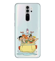 Xiaomi Redmi Note 8 PRO Uyumlu Taş Devri Tasarımlı Şeffaf Telefon Kılıfı
