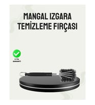 Mey İthalat® Paslanmaz Çelik Telli Mangal Temizlik Fırçası