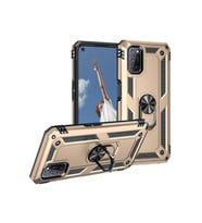 Oppo A72 Uyumlu Kılıf Zore Vega Kapak (Gold)