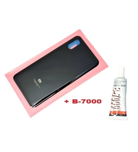 Tkgz Xiaomi Mi 8 Pro Arka Pil Batarya Kapak (CAM+B-7000) SİYAH