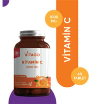 Vitago Premium Vitamin C 1000 MG İçeren Tablet Takviye Edici Gıda 60'lı