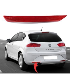 Seat Leon Sol Arka Tampon Reflektörü 2009-2013 1P0945105D