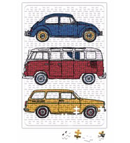Vintage Volkswagen Puzzle 240 Parça Yapboz