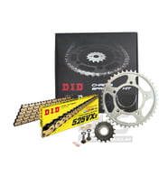 Did-Jt 2015-2020 Triumph Tiger 800 XCA Uyumlu Zincir Dişli Set Gold (Sarı) Renk