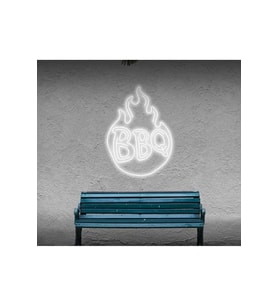 BBQ Yazılı ve Şekilli Neon Tabela