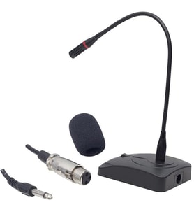 Magicvoice MV-H05 Kablolu Kürsü Mikrofonu Spiral Akrobat Gövde