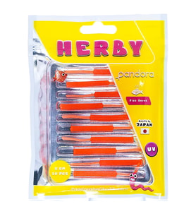 Pandora Herby  5cm 10 Adet LRF Silikonu Orange