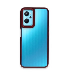 Realme 9i 4g Kılıf Dora Kapak - Kırmızı