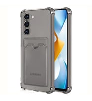 Microsonic Samsung Galaxy S23 Plus Card Slot Shock Kılıf Siyah (Siyah)