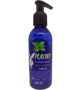 Playboy Pure Edible Massage Oil 120ml Nane Aromalı Masaj Yağı