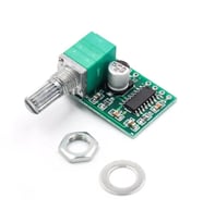 Ses Ayar Potlu PAM8403 5V Mini Ses Yükseltici Class D 2x3w Amfi