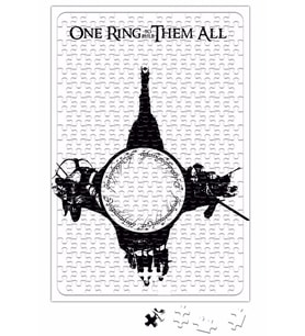 One Ring To Rule Them All Puzzle 240 Parça Yapboz