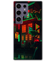 Galaxy S24 Ultra Kılıf HD Desen Baskılı Kılıf - China Street