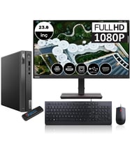 Lenovo Thinkcentre Neo 50Q Gen 4 Intel Core I5-13420H 16GB 512GB SSD Freedos 23.8" Masaüstü Bilgisayar 12LN0048TRMF01 + Zetta Flash Bellek