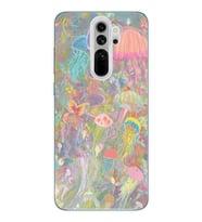 Xiaomi Redmi Note 8 PRO Uyumlu Deniz Anası Tasarımlı Şeffaf Telefon Kılıfı