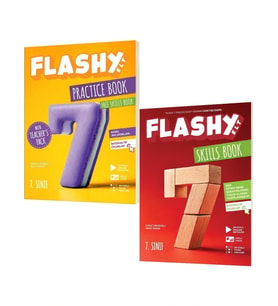 Flashy 7.sınıf Practice Book + Skills Book Yeni