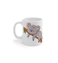 Uyuşuk Koala Baskılı Kupa Bardak