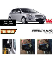 Kia Ceed Yarasa Ayna Kapağı Batman Parlak Siyah Piano Black