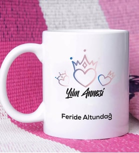 Anneler Günü Hediyesi Anneye Hediye - 9 - Kupa Bardak