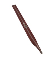 Angel Çanta Aksesuar Tek Stoplu 45 Cm Fermuar Gümüş Metal Bordo Renk