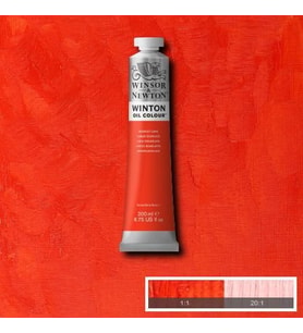 Winsor & Newton Winton Yağlı Boya 200 ml. 38 Scarlet Lake 